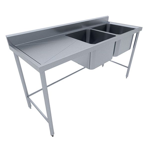 LAVADERO INDUSTRIAL DE 2 POZAS